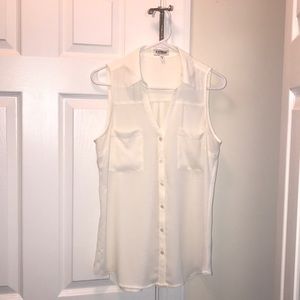 Express sleeveless blouse